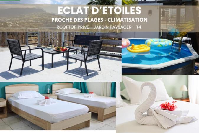 Eclats D'Etoiles - Rooftop - Piscine - By Sister Home Saint Pierre Esterno foto